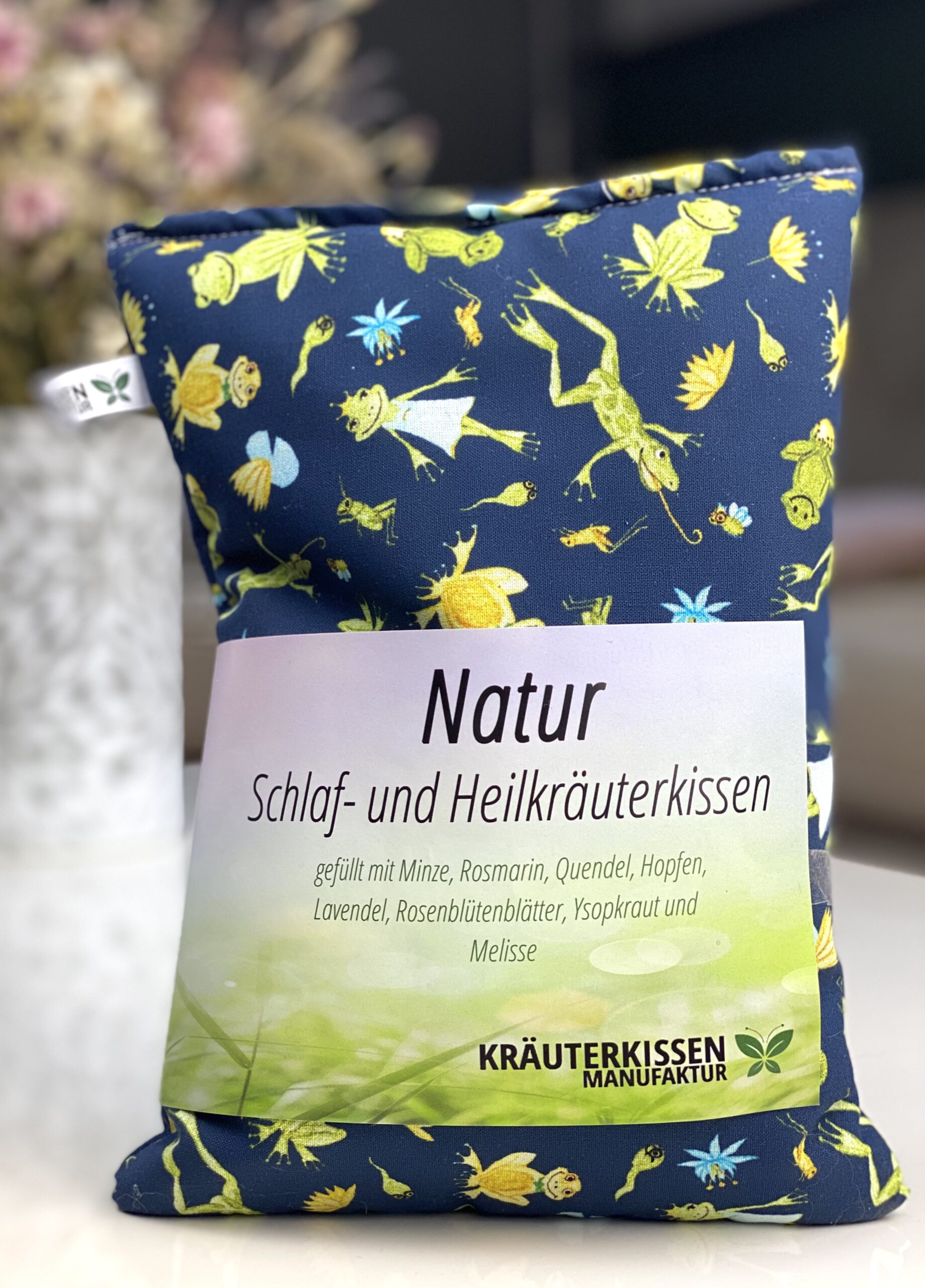Kräuterkissen "Frösche" – Bild 4